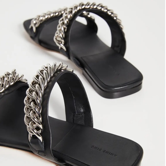 Anine Bing Tony Chain Sandals, Size 39 (US9) - Picture 3 of 9